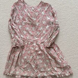 Charming Cath Kids Pink Floral Kids Dress